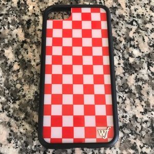Red Checkers/ Wildflower Cases